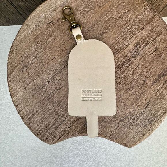 PORTLAND Leather POPCICLE Purse Charm Margot FAST SHIP PLG KEYCHAIN - Picture 3 of 3